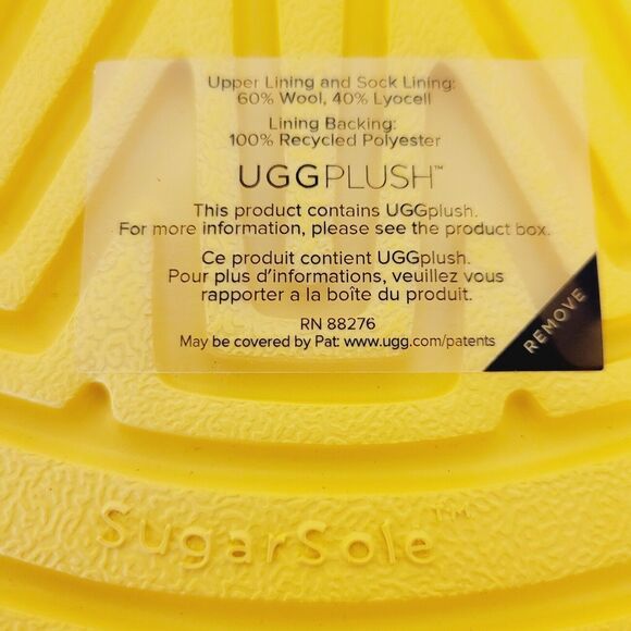 UGG New Neumel Yellow Suede Chukka Fully Lined Ankle Boots Mens Size 10 - Picture 9 of 10